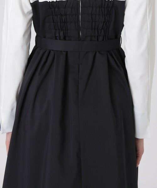BLUE LABEL / BLACK LABEL CRESTBRIDGE / ブルーレーベル / ブラックレーベル・クレストブリッジ ドレス | プレーンストレッチツイルビスチェドレス | 詳細4
