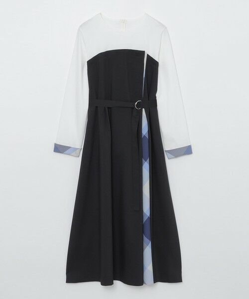 BLUE LABEL / BLACK LABEL CRESTBRIDGE / ブルーレーベル / ブラックレーベル・クレストブリッジ ドレス | プレーンストレッチツイルビスチェドレス | 詳細9