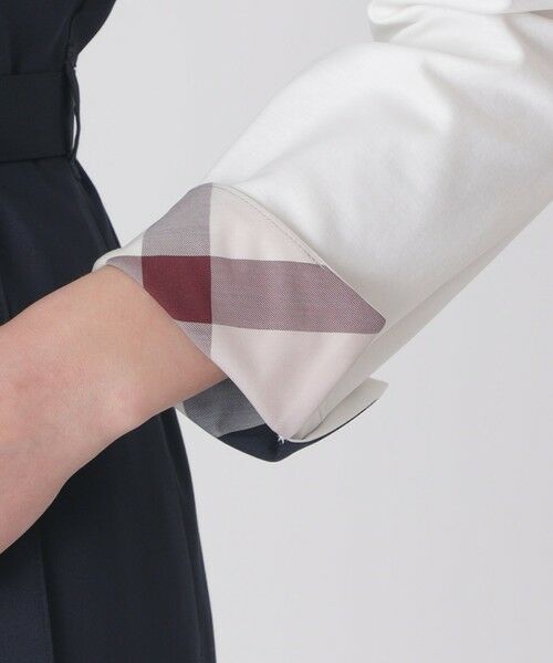 BLUE LABEL / BLACK LABEL CRESTBRIDGE / ブルーレーベル / ブラックレーベル・クレストブリッジ ドレス | プレーンストレッチツイルビスチェドレス | 詳細15