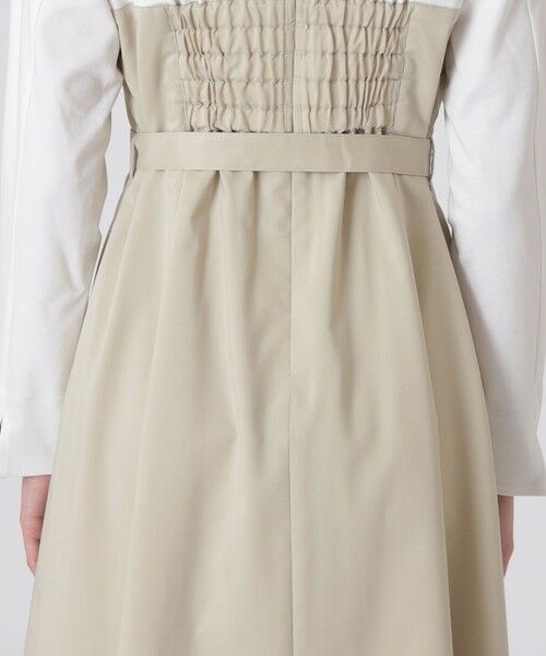 BLUE LABEL / BLACK LABEL CRESTBRIDGE / ブルーレーベル / ブラックレーベル・クレストブリッジ ドレス | プレーンストレッチツイルビスチェドレス | 詳細22