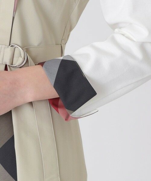 BLUE LABEL / BLACK LABEL CRESTBRIDGE / ブルーレーベル / ブラックレーベル・クレストブリッジ ドレス | プレーンストレッチツイルビスチェドレス | 詳細24