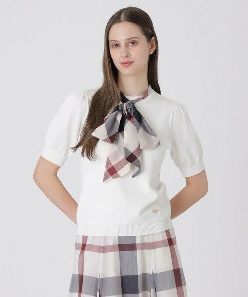 BLUE LABEL / BLACK LABEL CRESTBRIDGE / ブルーレーベル / ブラックレーベル・クレストブリッジ  ニット・セーター | （オフホワイト1）