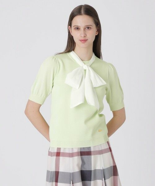 BLUE LABEL / BLACK LABEL CRESTBRIDGE / ブルーレーベル / ブラックレーベル・クレストブリッジ  ニット・セーター | （グリーン1）