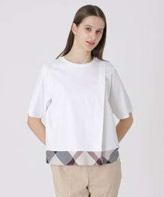 BLUE LABEL / BLACK LABEL CRESTBRIDGE / ブルーレーベル / ブラックレーベル・クレストブリッジ  カットソー | シルケットスムースタックTシャツ