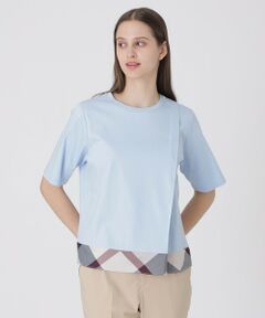 BLUE LABEL / BLACK LABEL CRESTBRIDGE / ブルーレーベル / ブラックレーベル・クレストブリッジ  カットソー | シルケットスムースタックTシャツ