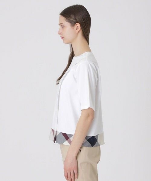 BLUE LABEL / BLACK LABEL CRESTBRIDGE / ブルーレーベル / ブラックレーベル・クレストブリッジ  カットソー | シルケットスムースタックTシャツ | 詳細3