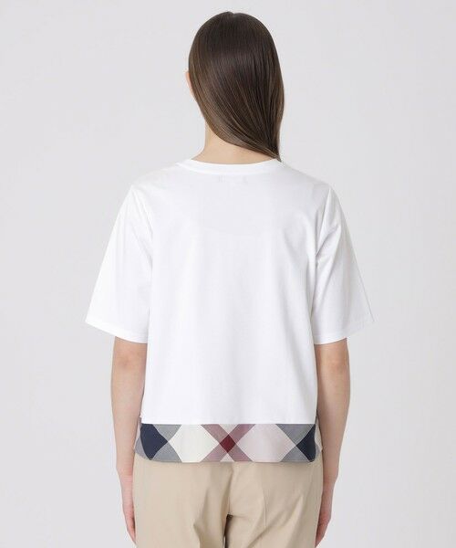 BLUE LABEL / BLACK LABEL CRESTBRIDGE / ブルーレーベル / ブラックレーベル・クレストブリッジ  カットソー | シルケットスムースタックTシャツ | 詳細4