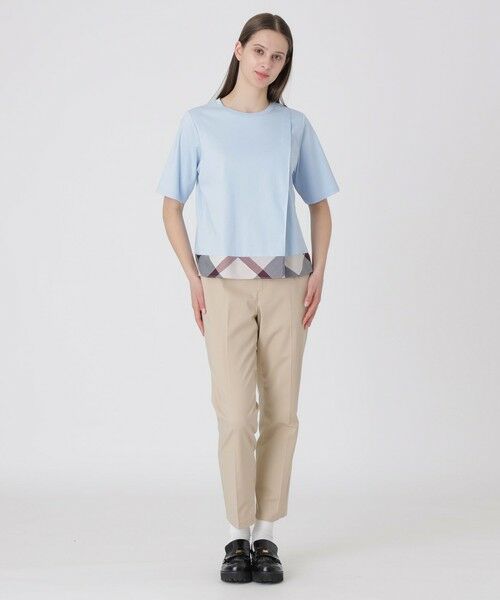 BLUE LABEL / BLACK LABEL CRESTBRIDGE / ブルーレーベル / ブラックレーベル・クレストブリッジ  カットソー | シルケットスムースタックTシャツ | 詳細13