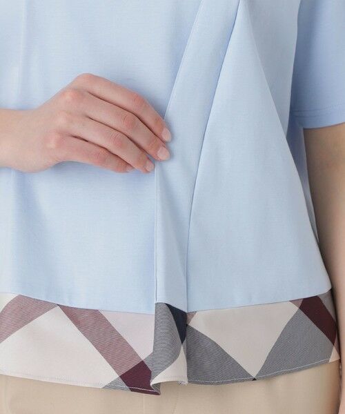 BLUE LABEL / BLACK LABEL CRESTBRIDGE / ブルーレーベル / ブラックレーベル・クレストブリッジ  カットソー | シルケットスムースタックTシャツ | 詳細17