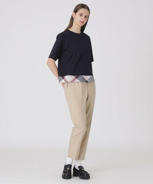 BLUE LABEL / BLACK LABEL CRESTBRIDGE / ブルーレーベル / ブラックレーベル・クレストブリッジ  カットソー | シルケットスムースタックTシャツ | 詳細19