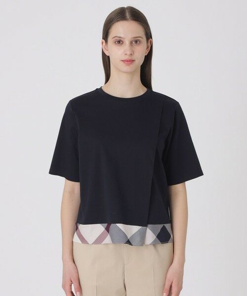 BLUE LABEL / BLACK LABEL CRESTBRIDGE / ブルーレーベル / ブラックレーベル・クレストブリッジ  カットソー | シルケットスムースタックTシャツ | 詳細20