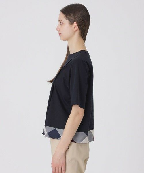 BLUE LABEL / BLACK LABEL CRESTBRIDGE / ブルーレーベル / ブラックレーベル・クレストブリッジ  カットソー | シルケットスムースタックTシャツ | 詳細21