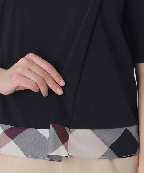 BLUE LABEL / BLACK LABEL CRESTBRIDGE / ブルーレーベル / ブラックレーベル・クレストブリッジ  カットソー | シルケットスムースタックTシャツ | 詳細23