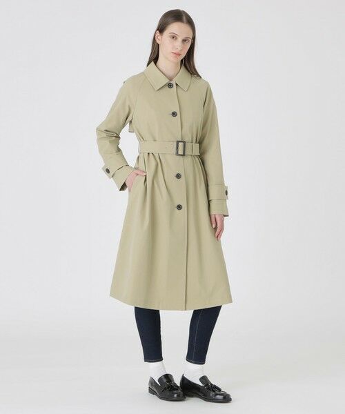 BLUE LABEL / BLACK LABEL CRESTBRIDGE / ブルーレーベル / ブラックレーベル・クレストブリッジ  その他アウター | 【一部店舗限定】ツイルストレッチステンカラーコート | 詳細1