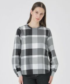 BLUE LABEL / BLACK LABEL CRESTBRIDGE / ブルーレーベル / ブラックレーベル・クレストブリッジ  シャツ・ブラウス | 【一部店舗限定】クレストブリッジチェックライトクロッシングツイルブラウス