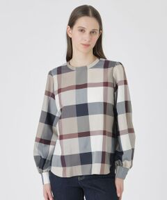 BLUE LABEL / BLACK LABEL CRESTBRIDGE / ブルーレーベル / ブラックレーベル・クレストブリッジ  シャツ・ブラウス | 【一部店舗限定】クレストブリッジチェックライトクロッシングツイルブラウス