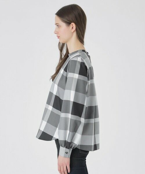 BLUE LABEL / BLACK LABEL CRESTBRIDGE / ブルーレーベル / ブラックレーベル・クレストブリッジ シャツ・ブラウス | 【一部店舗限定】クレストブリッジチェックライトクロッシングツイルブラウス | 詳細3