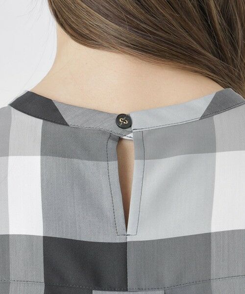 BLUE LABEL / BLACK LABEL CRESTBRIDGE / ブルーレーベル / ブラックレーベル・クレストブリッジ シャツ・ブラウス | 【一部店舗限定】クレストブリッジチェックライトクロッシングツイルブラウス | 詳細5