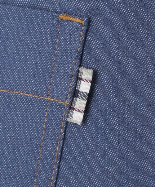 BLUE LABEL / BLACK LABEL CRESTBRIDGE / ブルーレーベル / ブラックレーベル・クレストブリッジ  その他パンツ | 【一部店舗限定】スラブシャンブレーワイドパンツ | 詳細7