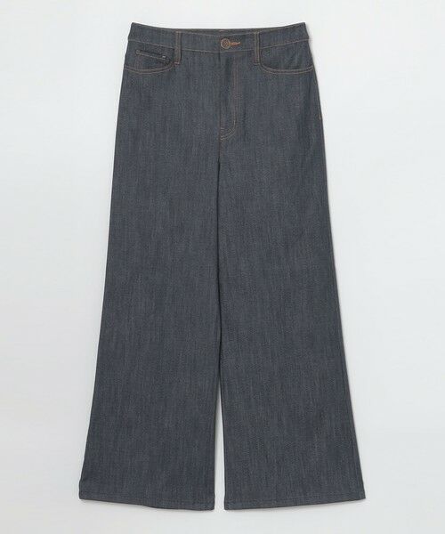 BLUE LABEL / BLACK LABEL CRESTBRIDGE / ブルーレーベル / ブラックレーベル・クレストブリッジ  その他パンツ | 【一部店舗限定】スラブシャンブレーワイドパンツ | 詳細16