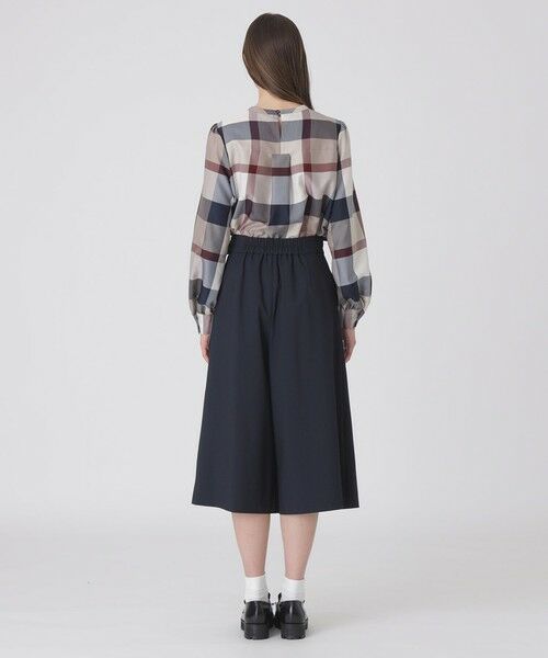 BLUE LABEL / BLACK LABEL CRESTBRIDGE / ブルーレーベル / ブラックレーベル・クレストブリッジ  その他パンツ | 【一部店舗限定】パーシャルチェックガウチョパンツ | 詳細10