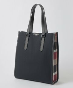 BLUE LABEL / BLACK LABEL CRESTBRIDGE / ブルーレーベル / ブラックレーベル・クレストブリッジ  ショルダーバッグ | シャンブレーキャンバスサイドクレストブリッジチェックトートバッグ