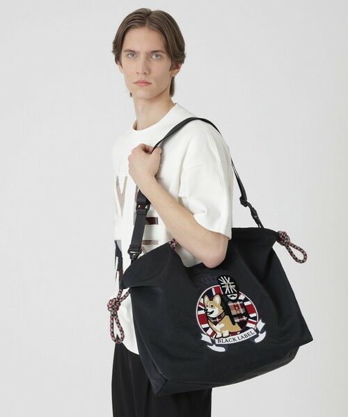 BLUE LABEL / BLACK LABEL CRESTBRIDGE / ブルーレーベル / ブラックレーベル・クレストブリッジ  ショルダーバッグ | 【10th ANNIVERSARY】ブリティッシュエンブロイダリーマルチバッグ | 詳細1