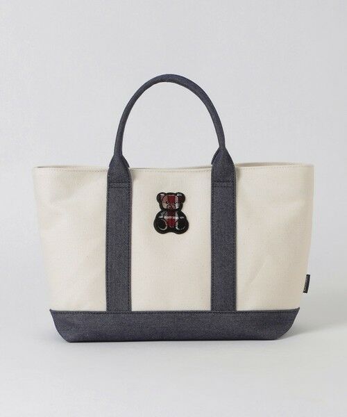 BLUE LABEL / BLACK LABEL CRESTBRIDGE / ブルーレーベル / ブラックレーベル・クレストブリッジ  ショルダーバッグ | 【予約販売】【一部店舗限定】クレストブリッジチェックベアワッペンドライバーズトート | 詳細7