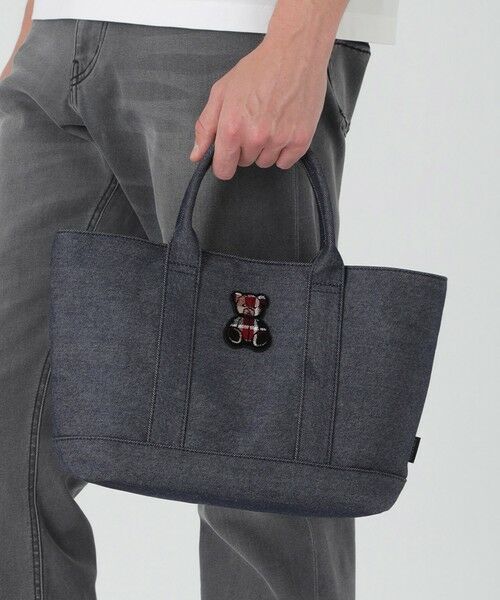 BLUE LABEL / BLACK LABEL CRESTBRIDGE / ブルーレーベル / ブラックレーベル・クレストブリッジ  ショルダーバッグ | 【予約販売】【一部店舗限定】クレストブリッジチェックベアワッペンドライバーズトート | 詳細8