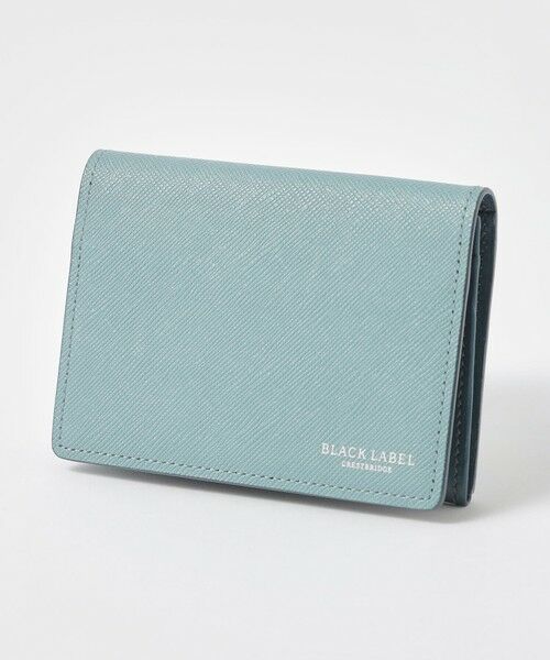 BLUE LABEL / BLACK LABEL CRESTBRIDGE / ブルーレーベル / ブラックレーベル・クレストブリッジ  財布・コインケース・マネークリップ | バイカラークレストブリッジチェックカードケース（ブルー2）