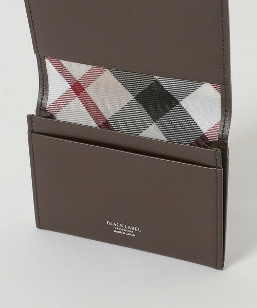 BLUE LABEL / BLACK LABEL CRESTBRIDGE / ブルーレーベル / ブラックレーベル・クレストブリッジ  財布・コインケース・マネークリップ | バイカラークレストブリッジチェックカードケース | 詳細15