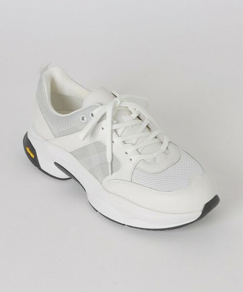 BLUE LABEL / BLACK LABEL CRESTBRIDGE / ブルーレーベル / ブラックレーベル・クレストブリッジ  スニーカー | 【BLACK.lab】カルゼシャドークレストブリッジチェックコンビビブラムスニーカー | 詳細3