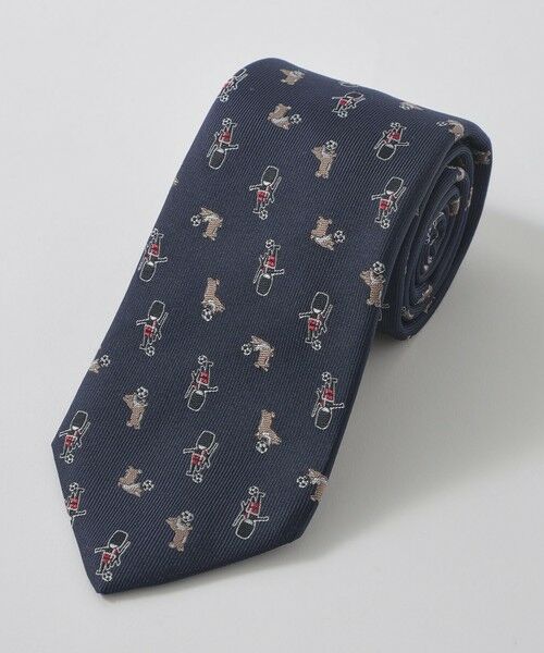 BLUE LABEL / BLACK LABEL CRESTBRIDGE / ブルーレーベル / ブラックレーベル・クレストブリッジ  ネクタイ | ガーズマンコーギーフットボールモチーフタイ | 詳細2