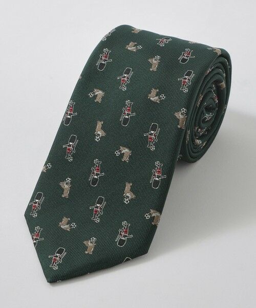 BLUE LABEL / BLACK LABEL CRESTBRIDGE / ブルーレーベル / ブラックレーベル・クレストブリッジ  ネクタイ | ガーズマンコーギーフットボールモチーフタイ | 詳細4