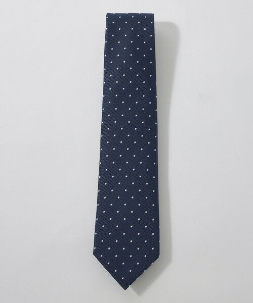 BLUE LABEL / BLACK LABEL CRESTBRIDGE / ブルーレーベル / ブラックレーベル・クレストブリッジ  ネクタイ | 【一部店舗限定】ウォッシャブルドットタイ（ネイビー1）