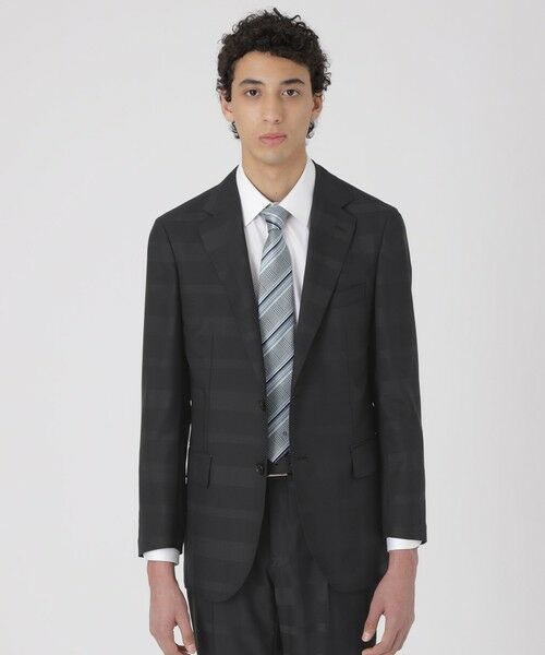 BLUE LABEL / BLACK LABEL CRESTBRIDGE / ブルーレーベル / ブラックレーベル・クレストブリッジ  セットアップ | 【BRI-EASE SUIT】ウォッシャブルエクストラクールクレストブリッジチェックジャケット | 詳細2