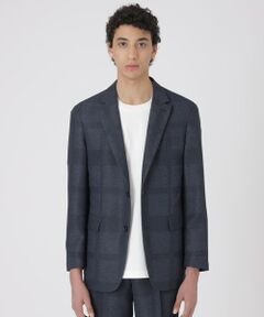 BLUE LABEL / BLACK LABEL CRESTBRIDGE / ブルーレーベル / ブラックレーベル・クレストブリッジ  テーラードジャケット | シャドーチェックカラミジャケット