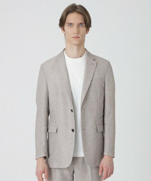 BLUE LABEL / BLACK LABEL CRESTBRIDGE / ブルーレーベル / ブラックレーベル・クレストブリッジ  テーラードジャケット | メランジカラミジャケット（ベージュ3）