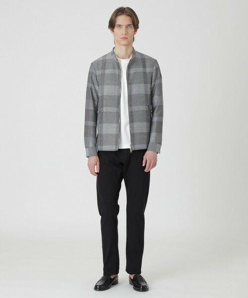 BLUE LABEL / BLACK LABEL CRESTBRIDGE / ブルーレーベル / ブラックレーベル・クレストブリッジ  その他アウター | シャドーチェックカラミライダースブルゾン | 詳細1