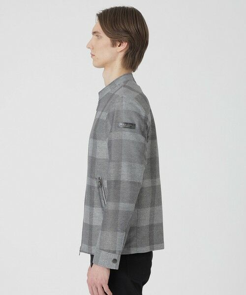 BLUE LABEL / BLACK LABEL CRESTBRIDGE / ブルーレーベル / ブラックレーベル・クレストブリッジ  その他アウター | シャドーチェックカラミライダースブルゾン | 詳細3