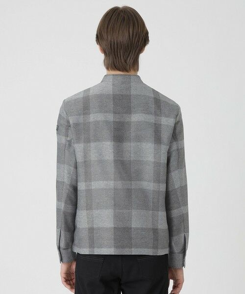 BLUE LABEL / BLACK LABEL CRESTBRIDGE / ブルーレーベル / ブラックレーベル・クレストブリッジ  その他アウター | シャドーチェックカラミライダースブルゾン | 詳細4