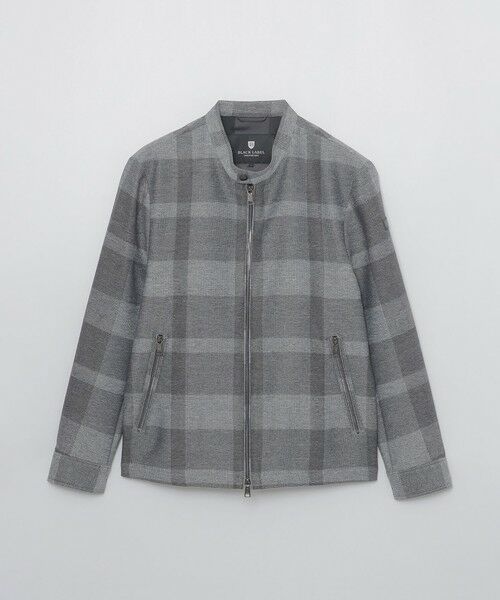BLUE LABEL / BLACK LABEL CRESTBRIDGE / ブルーレーベル / ブラックレーベル・クレストブリッジ  その他アウター | シャドーチェックカラミライダースブルゾン | 詳細8
