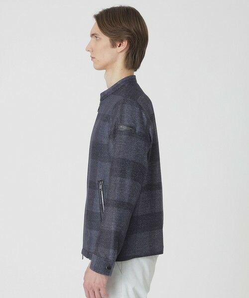 BLUE LABEL / BLACK LABEL CRESTBRIDGE / ブルーレーベル / ブラックレーベル・クレストブリッジ  その他アウター | シャドーチェックカラミライダースブルゾン | 詳細11