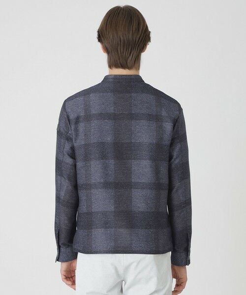BLUE LABEL / BLACK LABEL CRESTBRIDGE / ブルーレーベル / ブラックレーベル・クレストブリッジ  その他アウター | シャドーチェックカラミライダースブルゾン | 詳細12