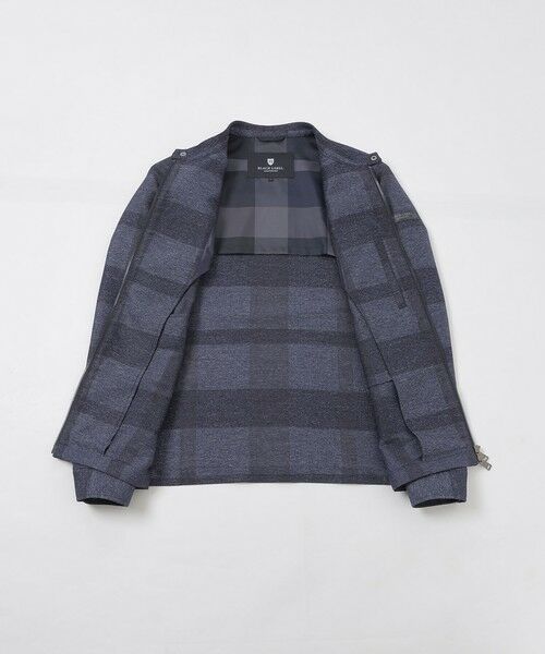 BLUE LABEL / BLACK LABEL CRESTBRIDGE / ブルーレーベル / ブラックレーベル・クレストブリッジ  その他アウター | シャドーチェックカラミライダースブルゾン | 詳細15