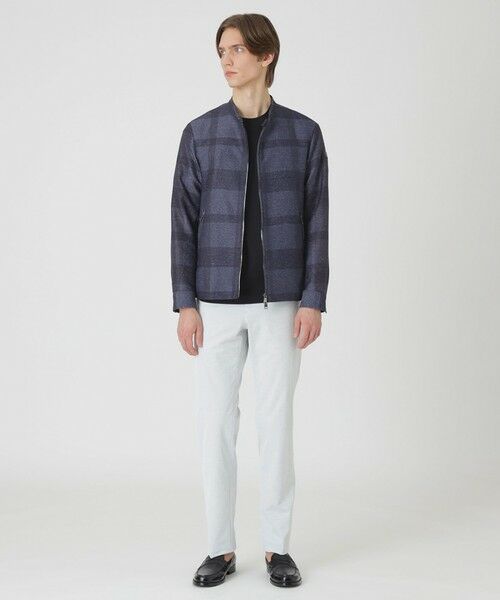 BLUE LABEL / BLACK LABEL CRESTBRIDGE / ブルーレーベル / ブラックレーベル・クレストブリッジ  その他アウター | シャドーチェックカラミライダースブルゾン | 詳細9
