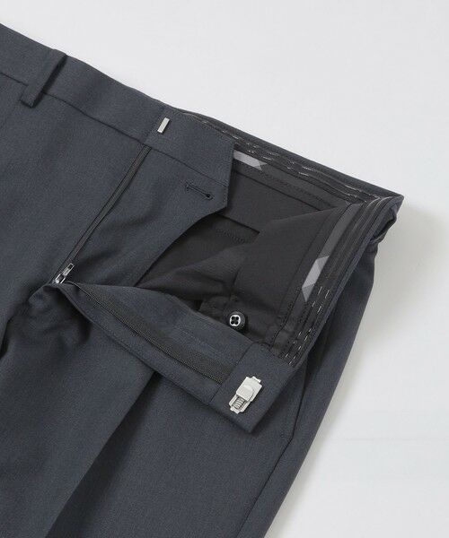 BLUE LABEL / BLACK LABEL CRESTBRIDGE / ブルーレーベル / ブラックレーベル・クレストブリッジ  セットアップ | MIYUKIヘップバーングレーTOPツイルスーツ | 詳細7