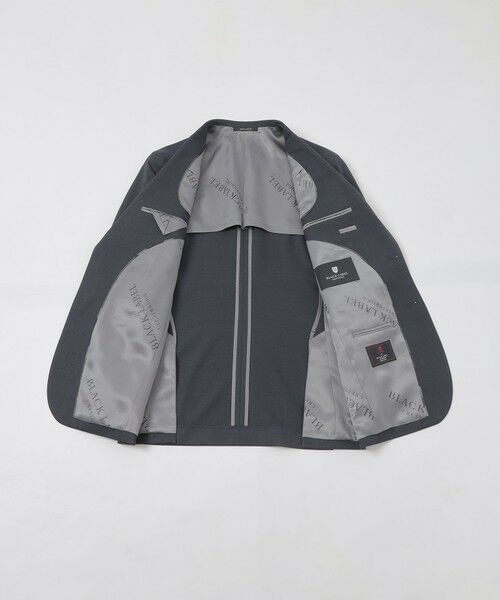 BLUE LABEL / BLACK LABEL CRESTBRIDGE / ブルーレーベル / ブラックレーベル・クレストブリッジ  セットアップ | MIYUKIヘップバーングレーTOPツイルスーツ | 詳細6