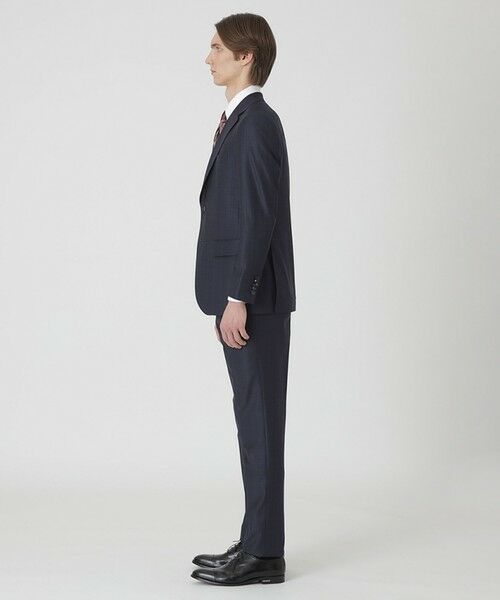 BLUE LABEL / BLACK LABEL CRESTBRIDGE / ブルーレーベル / ブラックレーベル・クレストブリッジ  セットアップ | 【一部店舗限定】LORO PIANAネイビーマルチカラーチェックスーツ | 詳細2