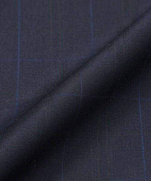 BLUE LABEL / BLACK LABEL CRESTBRIDGE / ブルーレーベル / ブラックレーベル・クレストブリッジ  セットアップ | 【一部店舗限定】LORO PIANAネイビーマルチカラーチェックスーツ | 詳細8